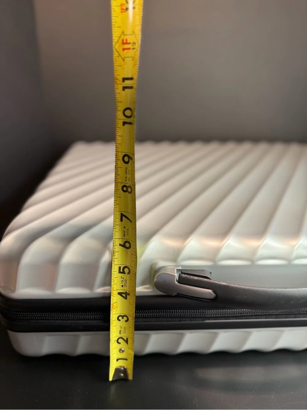 Richway BioMat Mini 7000MX Replacement Hardshell Travel Case Only – Silver